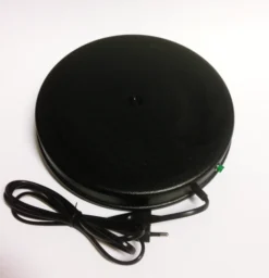 Tränkenwärmer Flach Schwarz 24W Ø 30cm